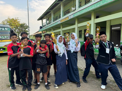 MTs Assa’id Blado Naik Peringkat pada PORSEMA IX LP Ma’arif NU PCNU  Kabupaten Batang Tahun 2025